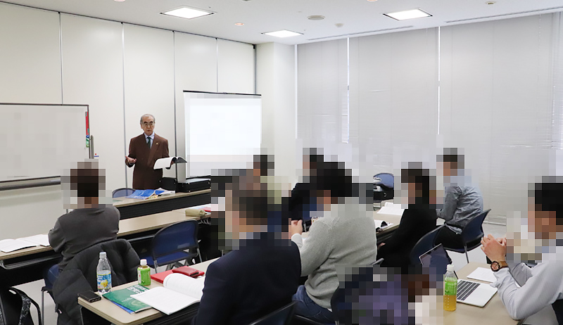 探偵業務取扱士講習会の様子